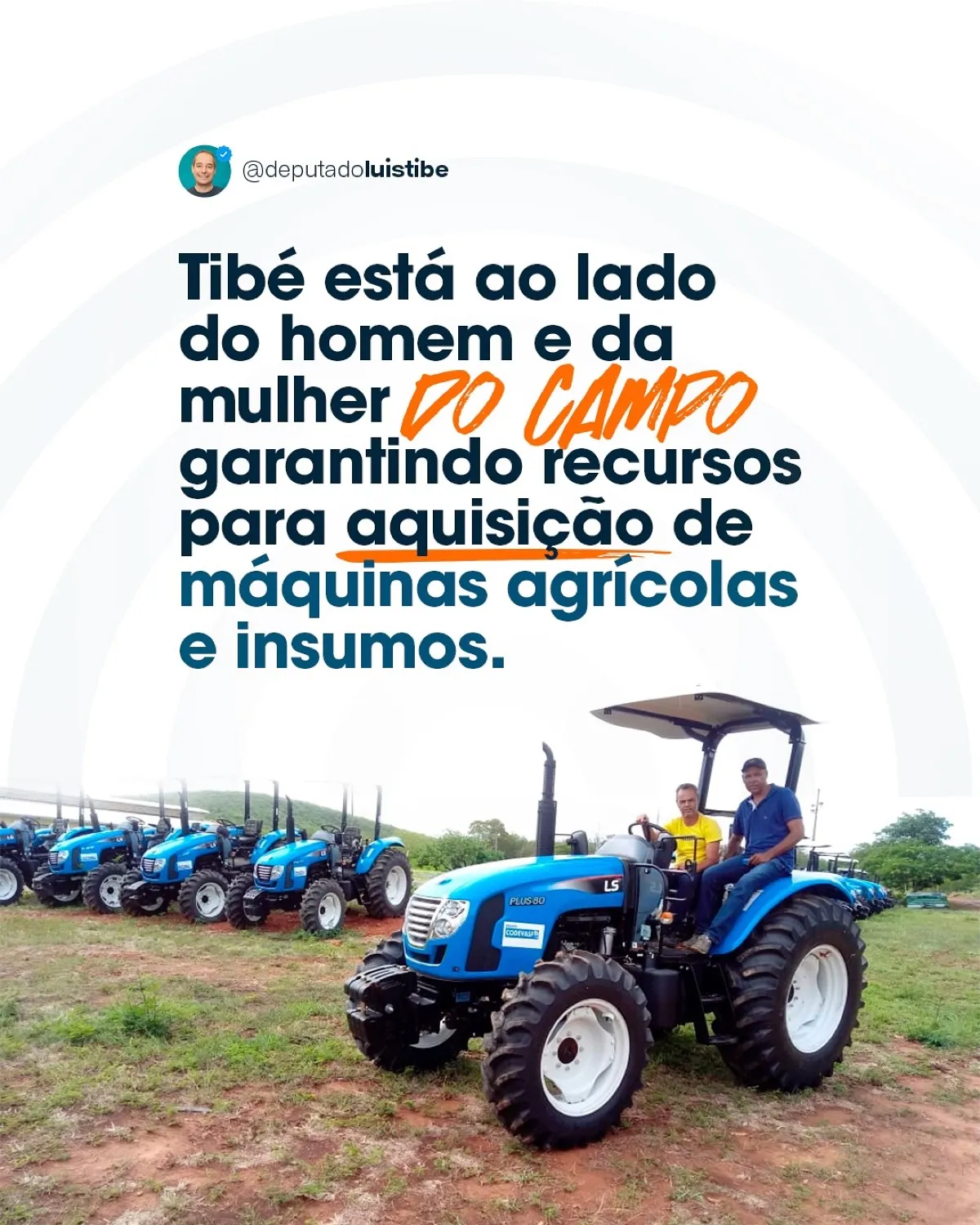 Tibé na tribuna da Câmara